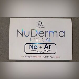 NuDerma Clinical Skin Therapy Wand - White